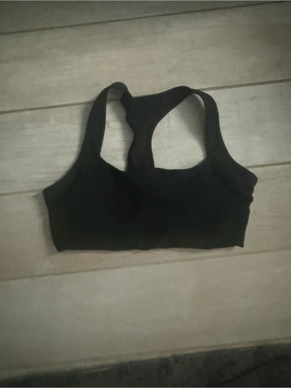 Abercrombie & Fitch YPB SculptLux- Black Racerback Sports Bra